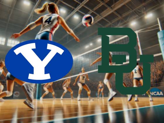BYU Cougars at Baylor Bears Womens Volleyball